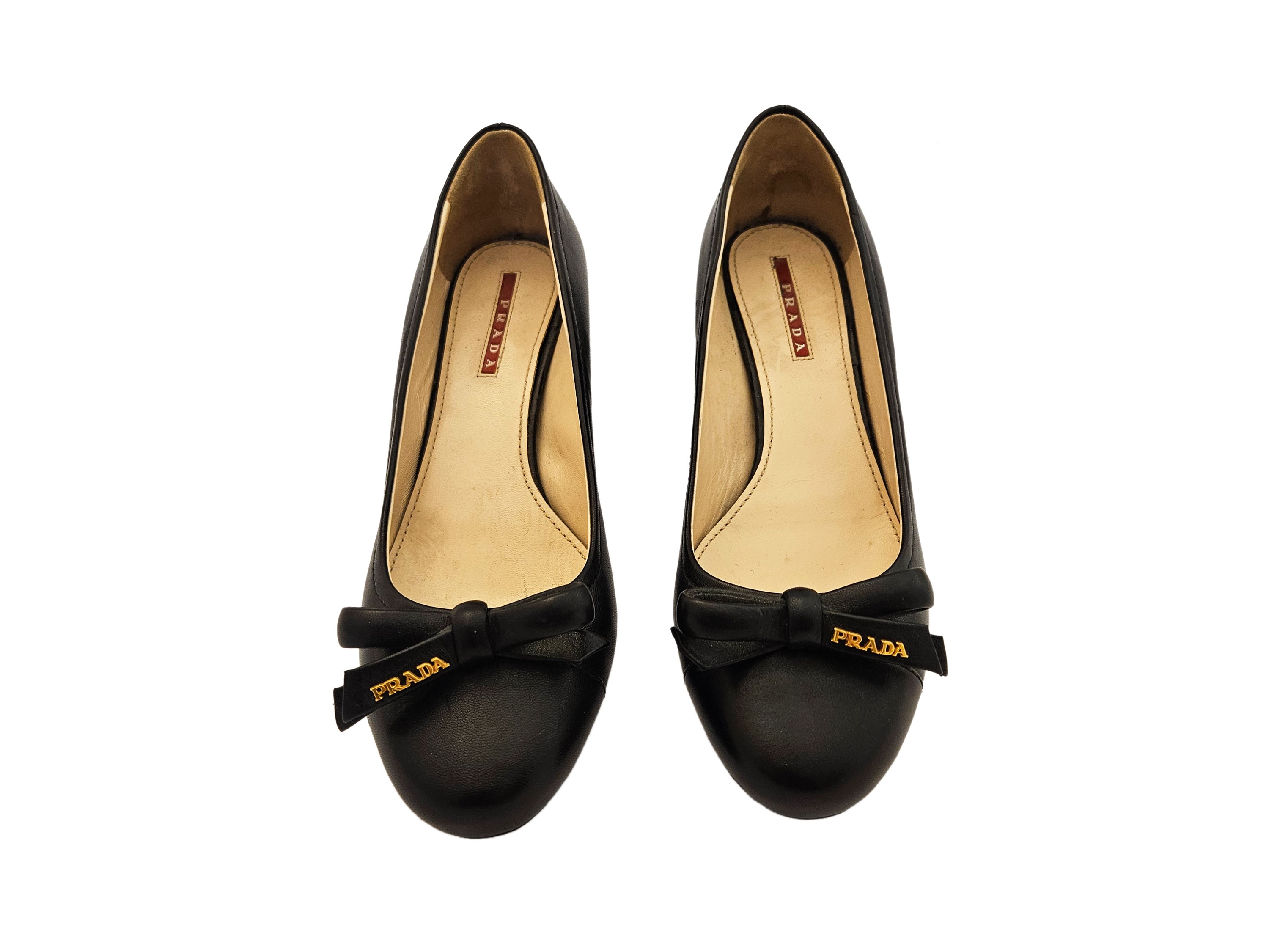 Prada - Decolleté in Nappa Nera