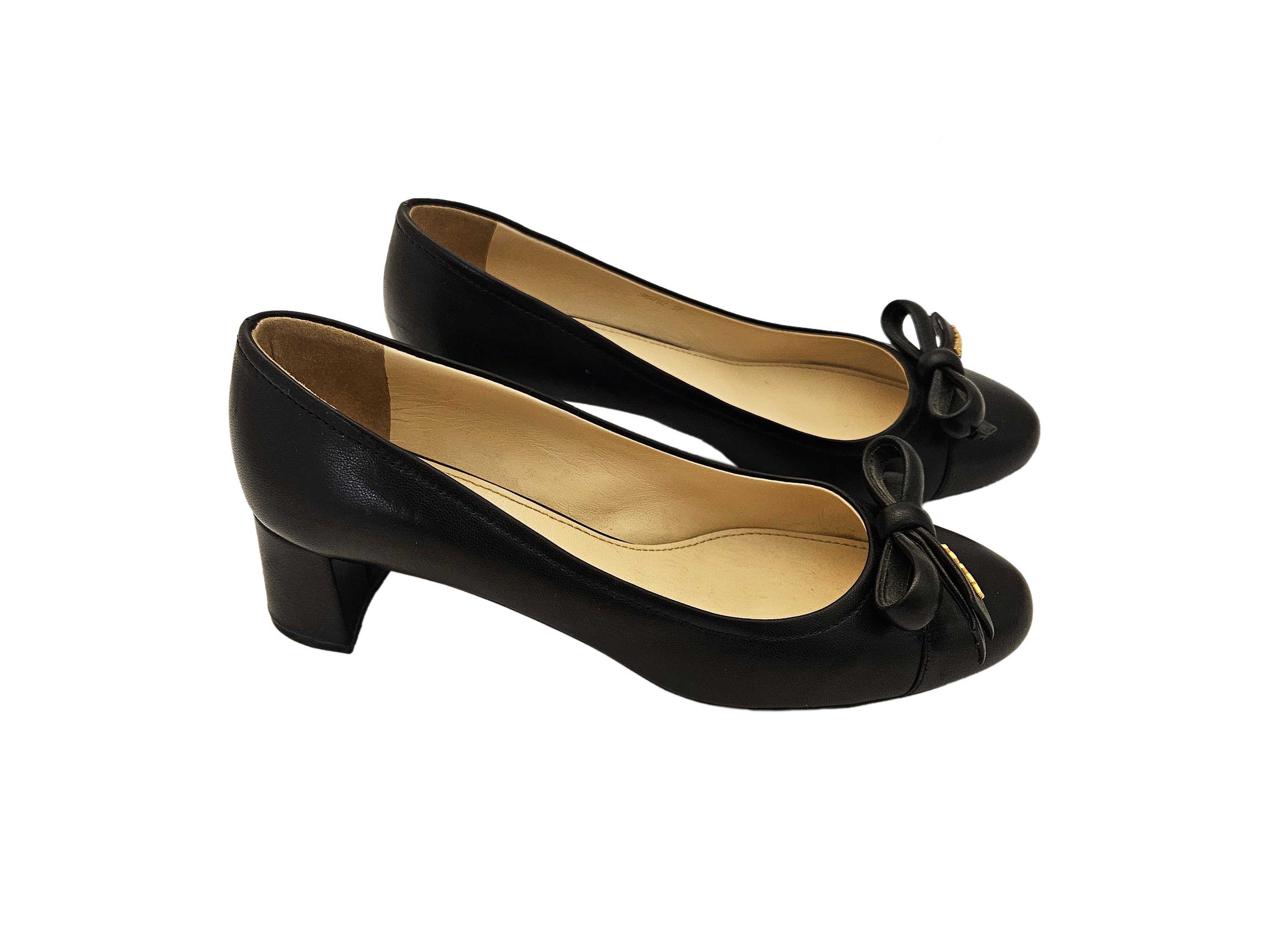 Prada - Decolleté in Nappa Nera