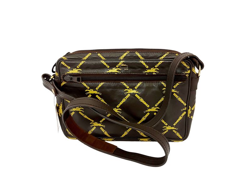 Longchamp - Borsetta a Tracolla in Pelle Marrone