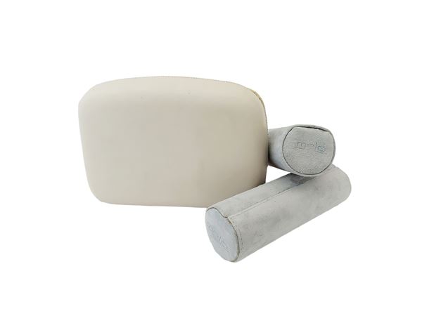 Pearl Grey Leather Jewelry Box, Malo