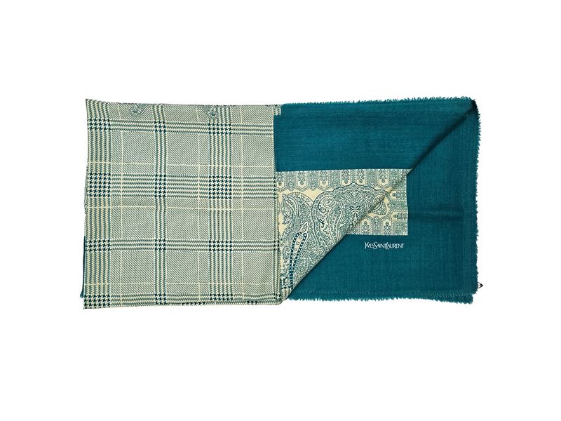 YSL - Grande foulard in lana