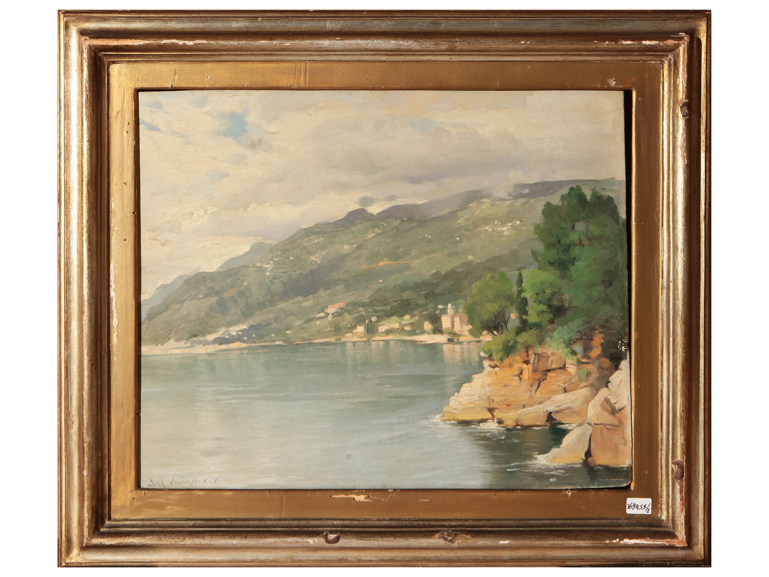 Enrico Delbono - Il Castello di Sonnino e Scorcio di Costiera