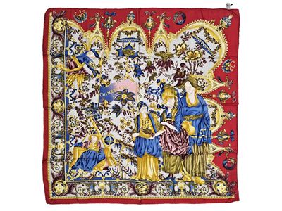 Versace Atelier - Foulard in Seta "chinese Ornamwnts"