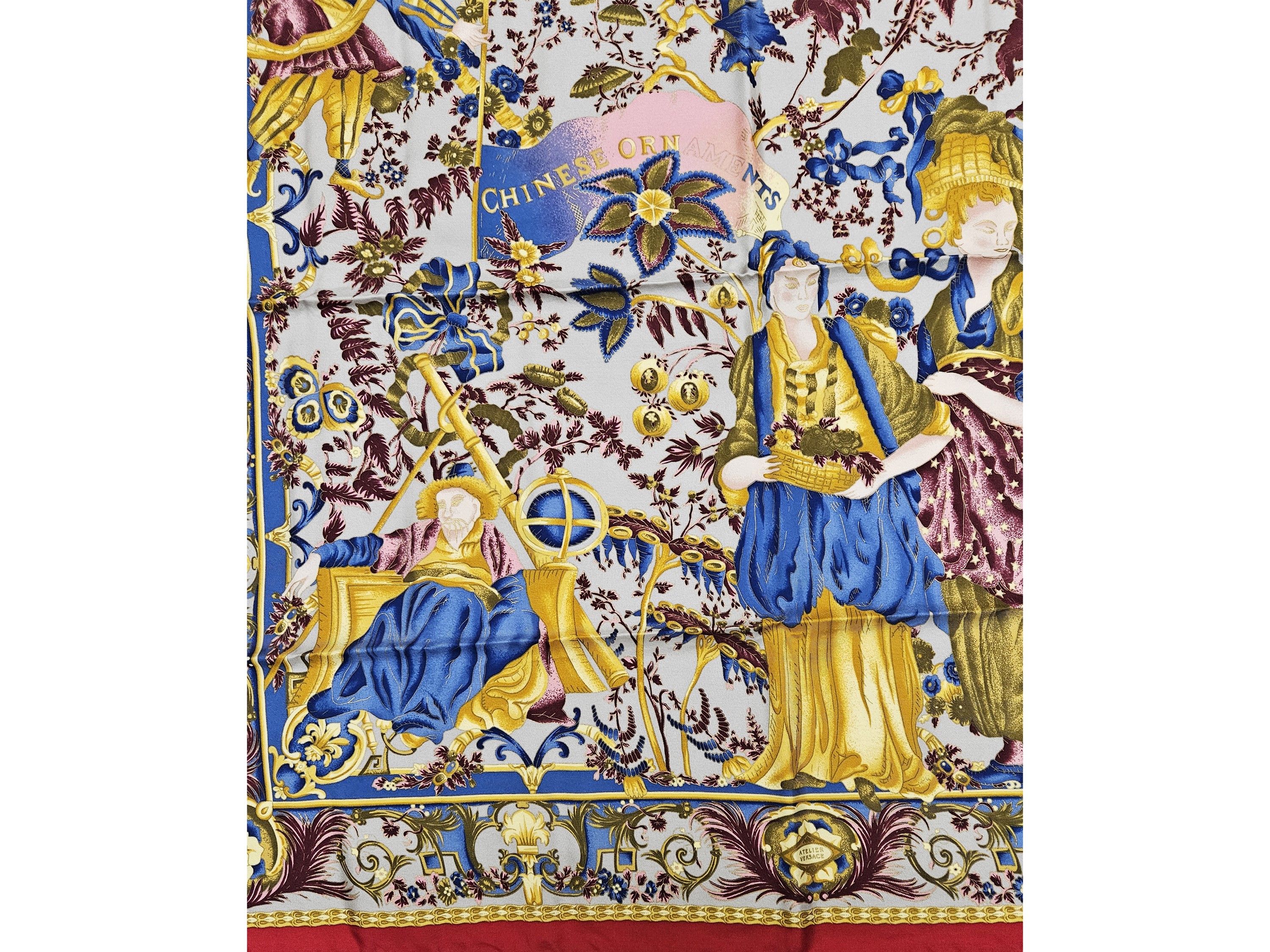 Versace Atelier - Foulard in Seta "chinese Ornamwnts"