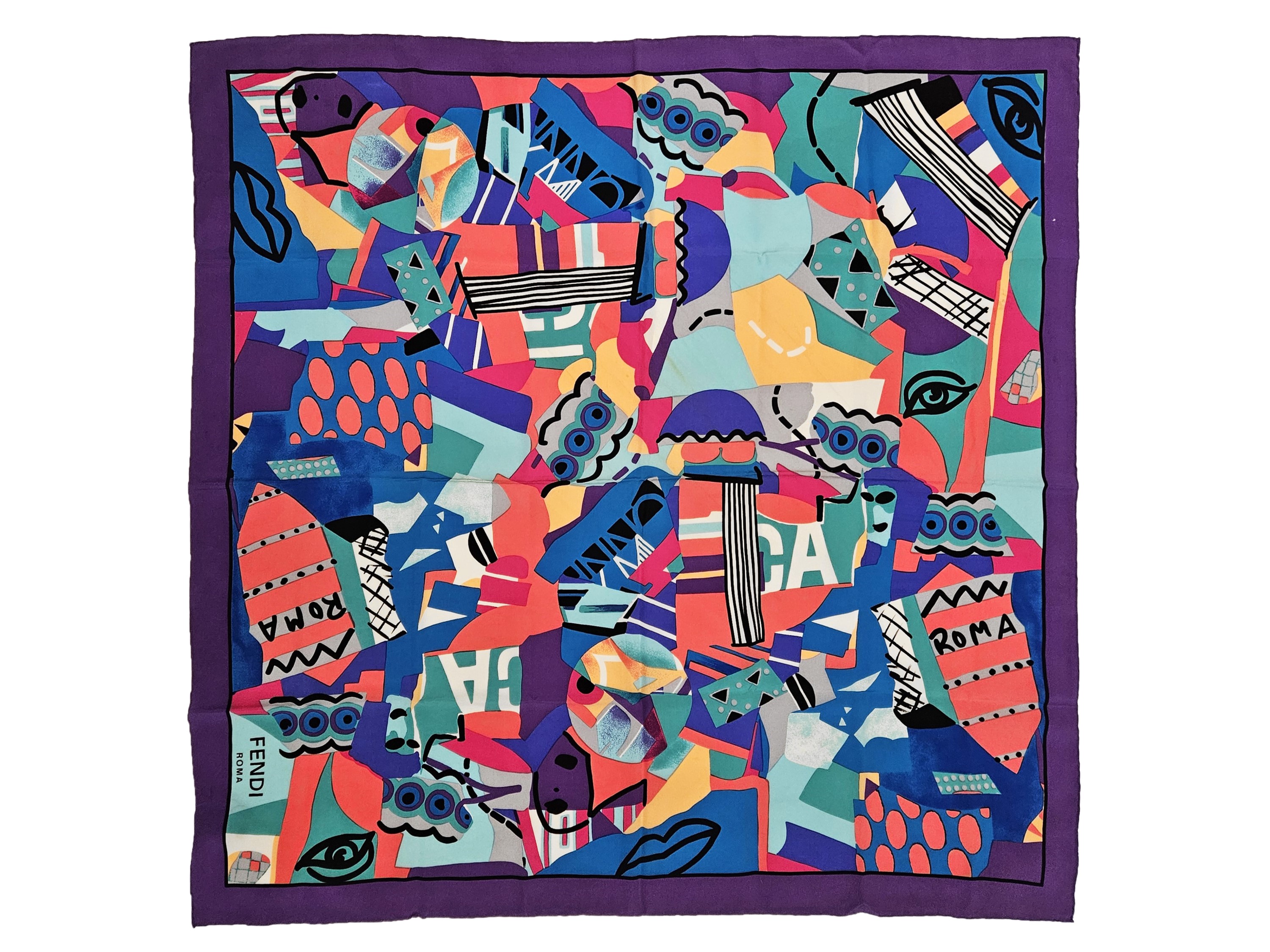 Fendi - Due Foulard in seta