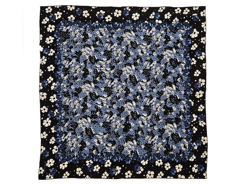 Bottega Veneta - Foulard in Seta a Motivo Floreale