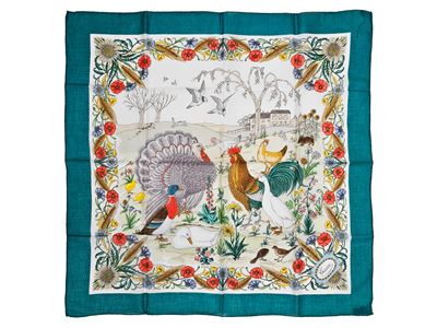 Gucci - Foulard in Cotone By Vittorio Accornero