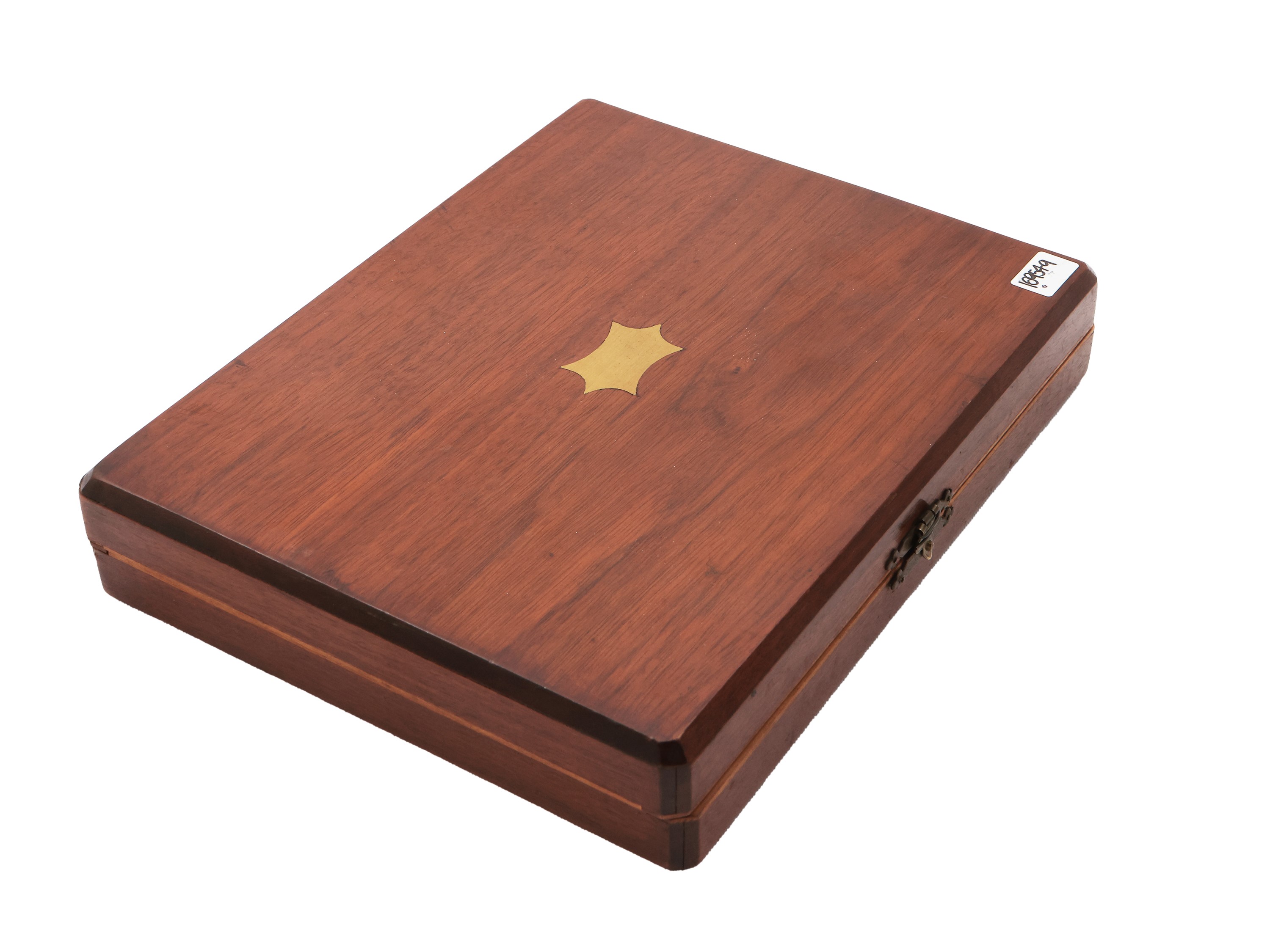 Serie di posate da pesce in argento fantasia