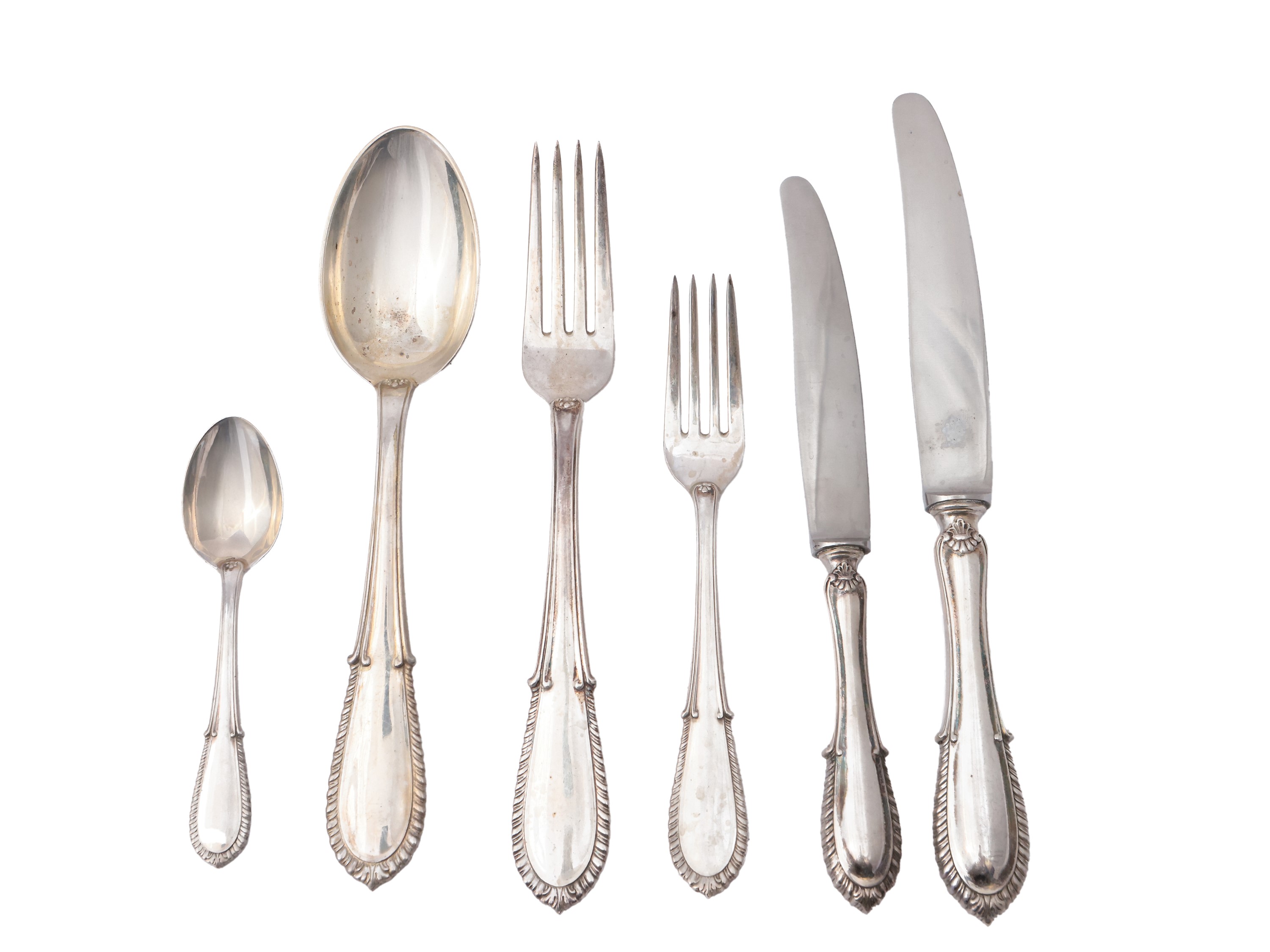 Servizio di posate in aregnto 925, Pradella Milano