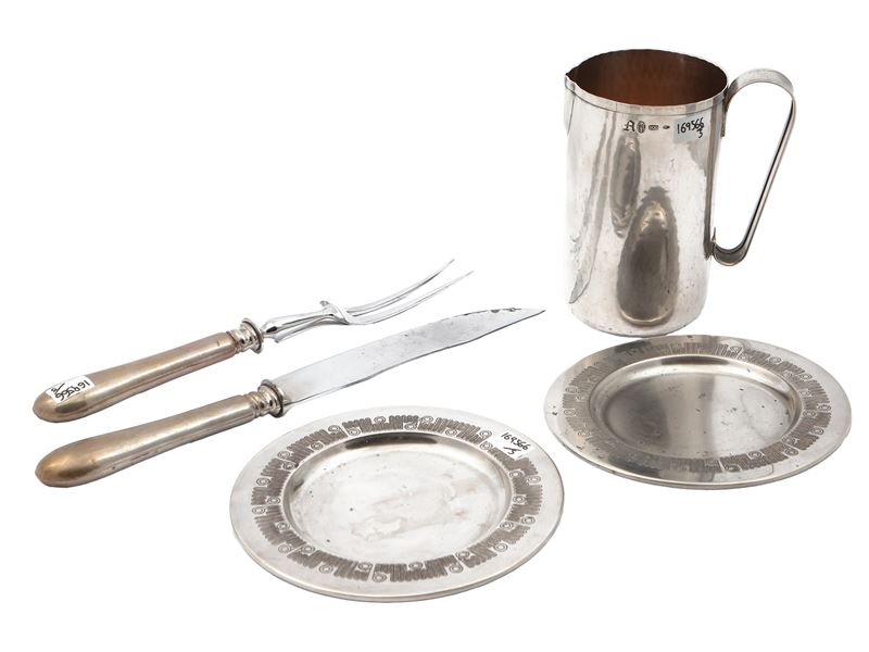 Lotto di argenteria per la tavola