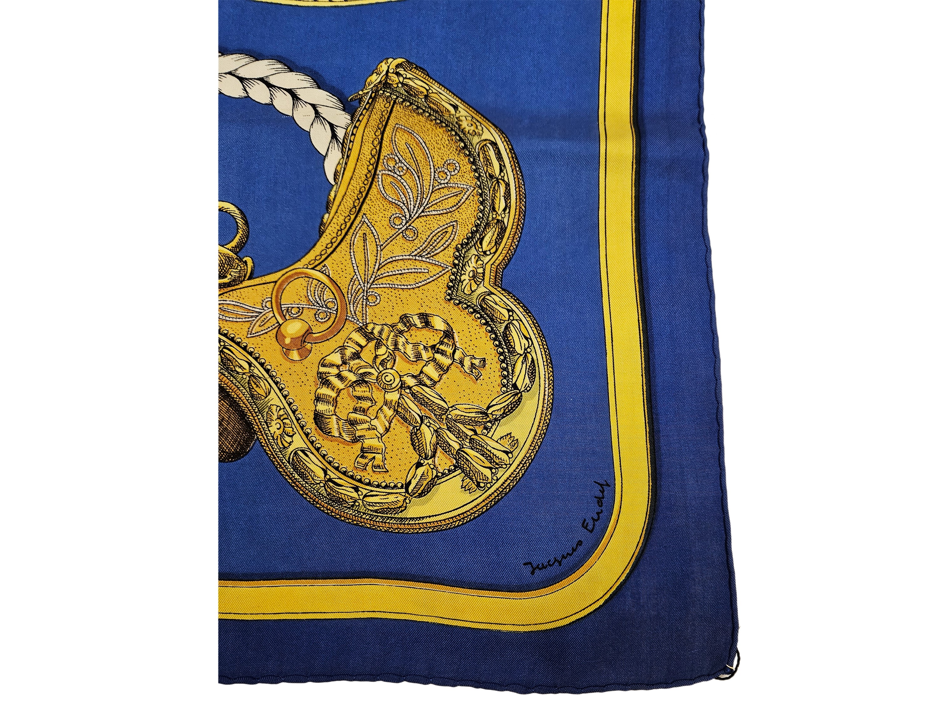 Hermès - Foulard in seta "Grand Apparat" by Hacques Eudel