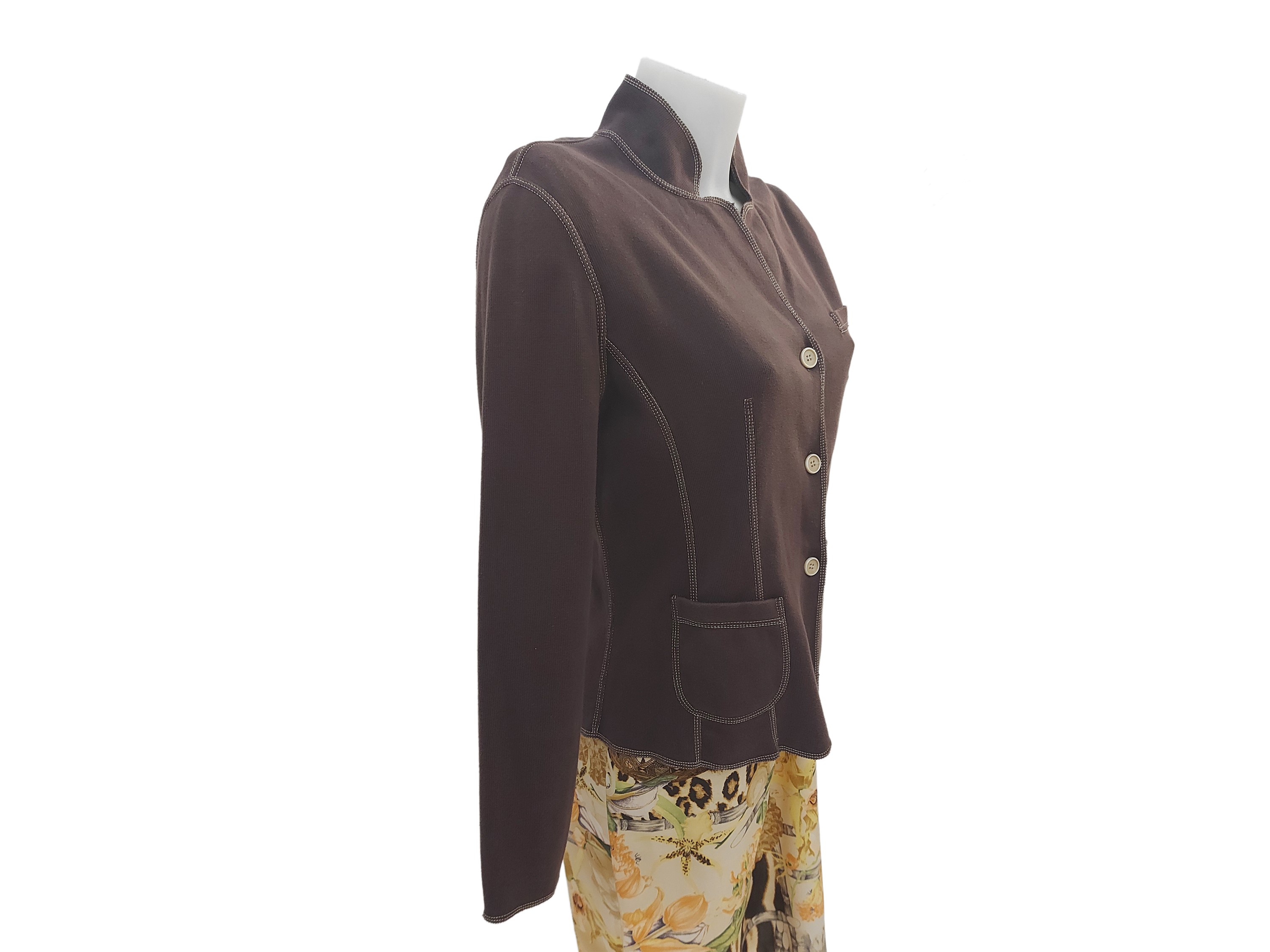 Brunello Cucinelli - Giacchina in Cotone Color Marron Glacé
