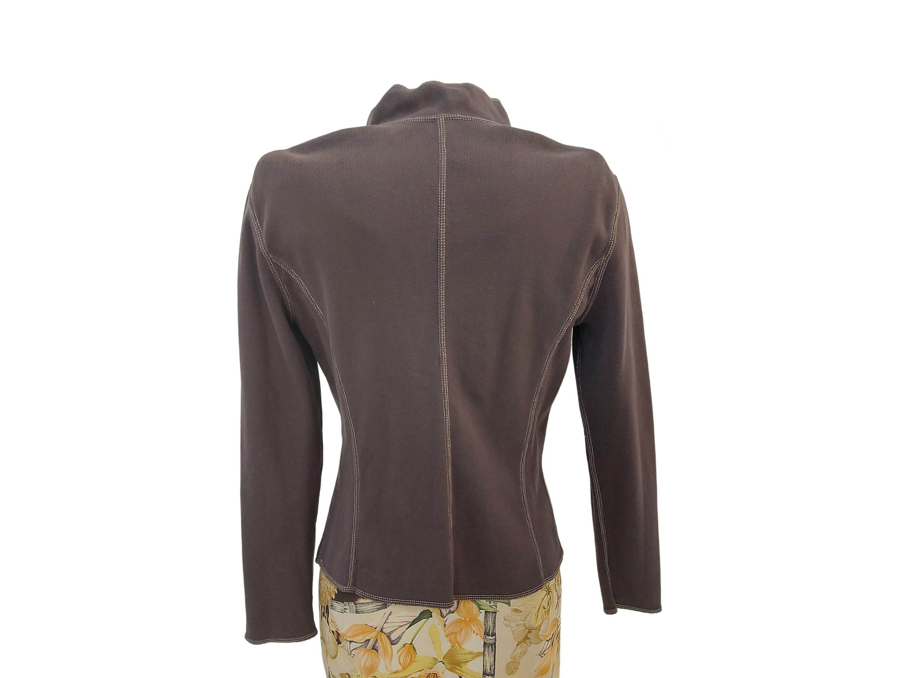 Brunello Cucinelli - Giacchina in Cotone Color Marron Glacé