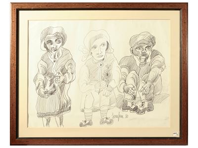 Lotto di Disegni: Enzo Faraoni e Giuseppe Serafini