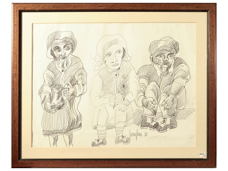 Lotto di Disegni: Enzo Faraoni e Giuseppe Serafini
