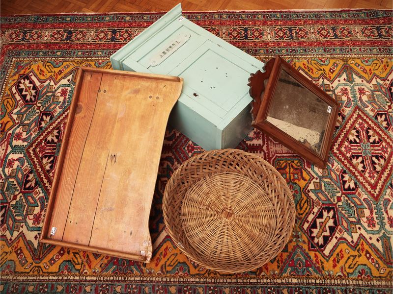 Lotto di Complementi di Arredo Rustici