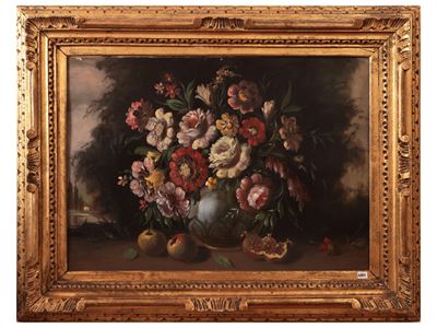 Trionfo di Fiori Entro Paesaggio
