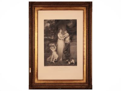 Mrs. Scott Waring And Childrens, da Charles Turner