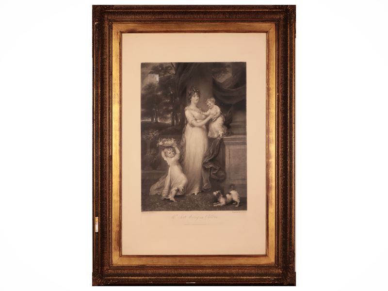 Mrs. Scott Waring And Childrens, da Charles Turner