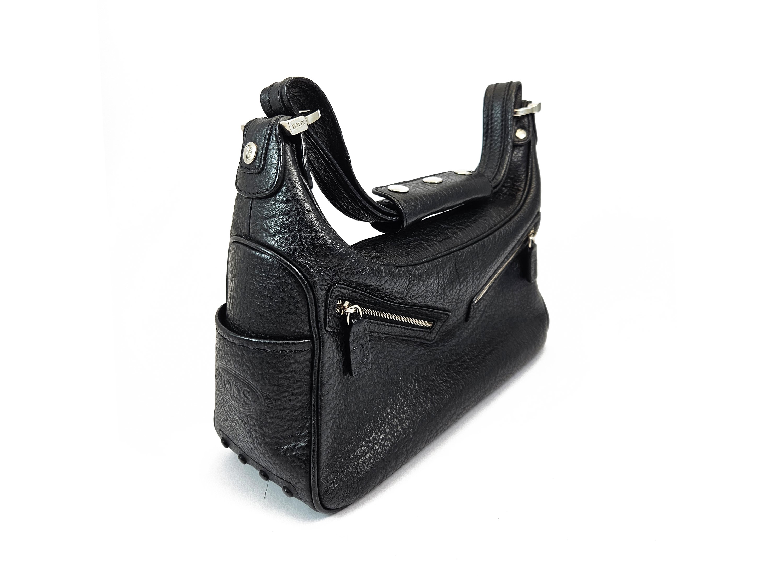 Tod's - Borsa a Spalla in Pelle Nera