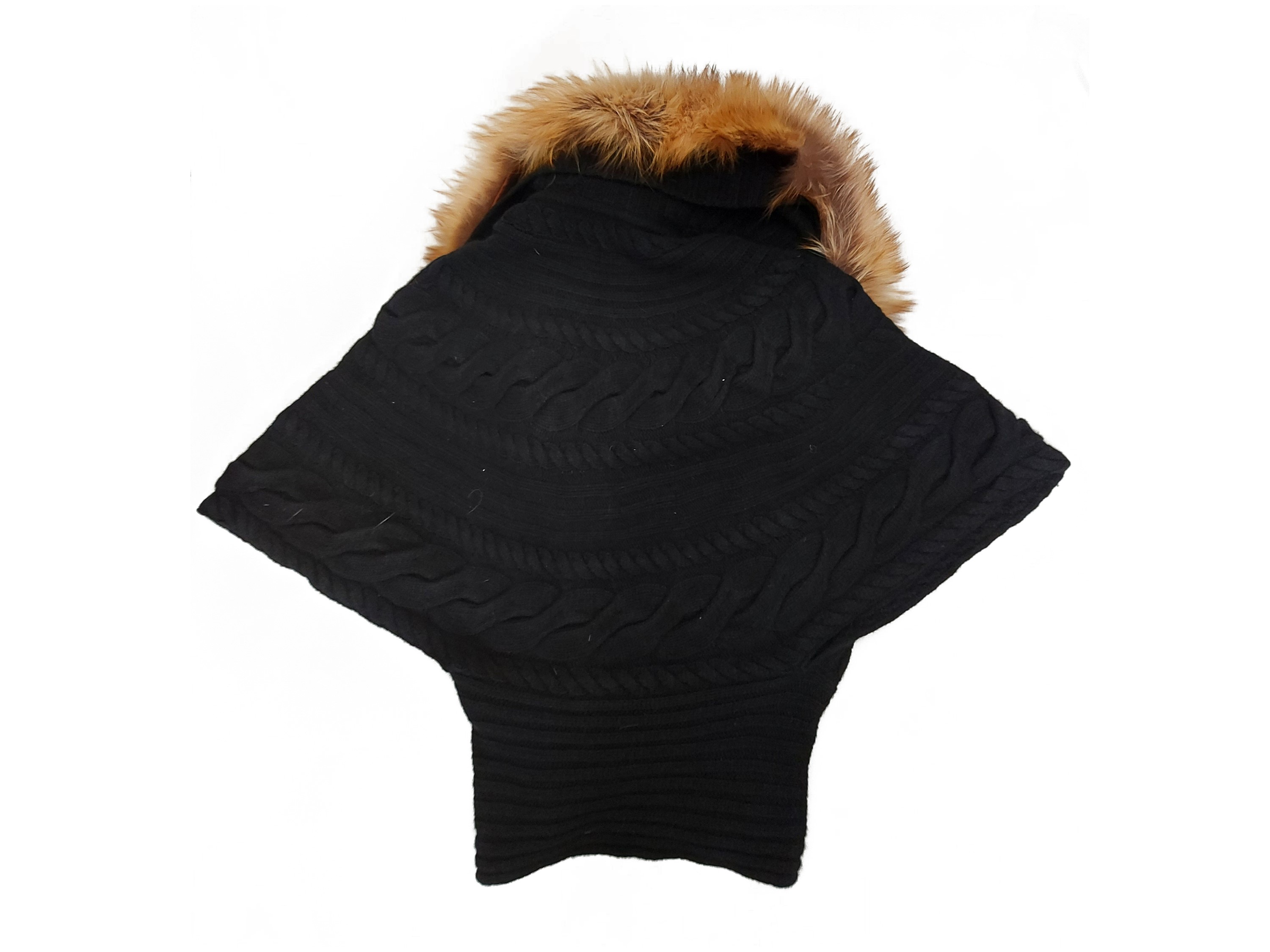 Salvatore Ferragamo - Bolero con collo in volpe