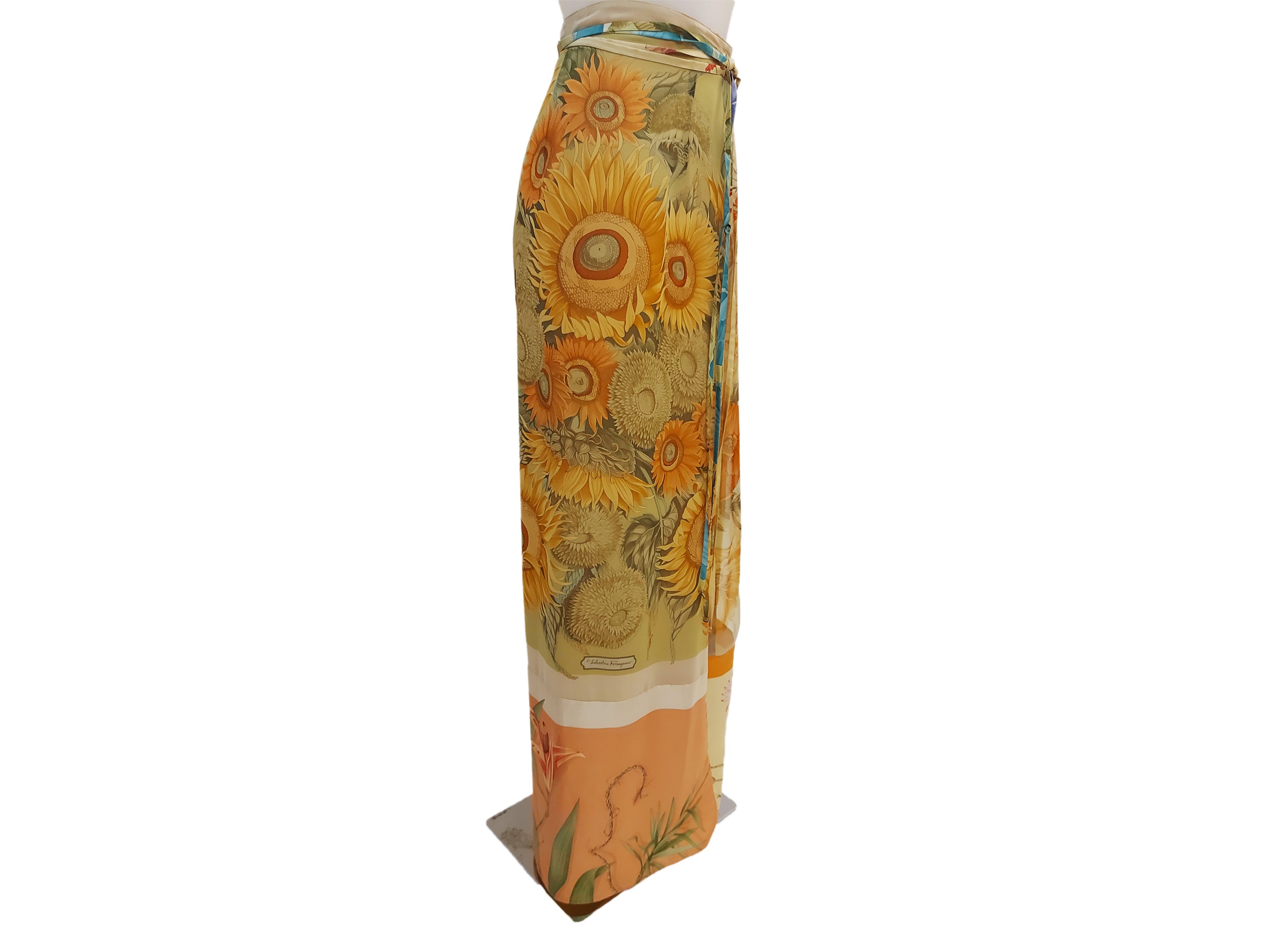 Salvatore Ferragamo - Gonna Pareo in Seta