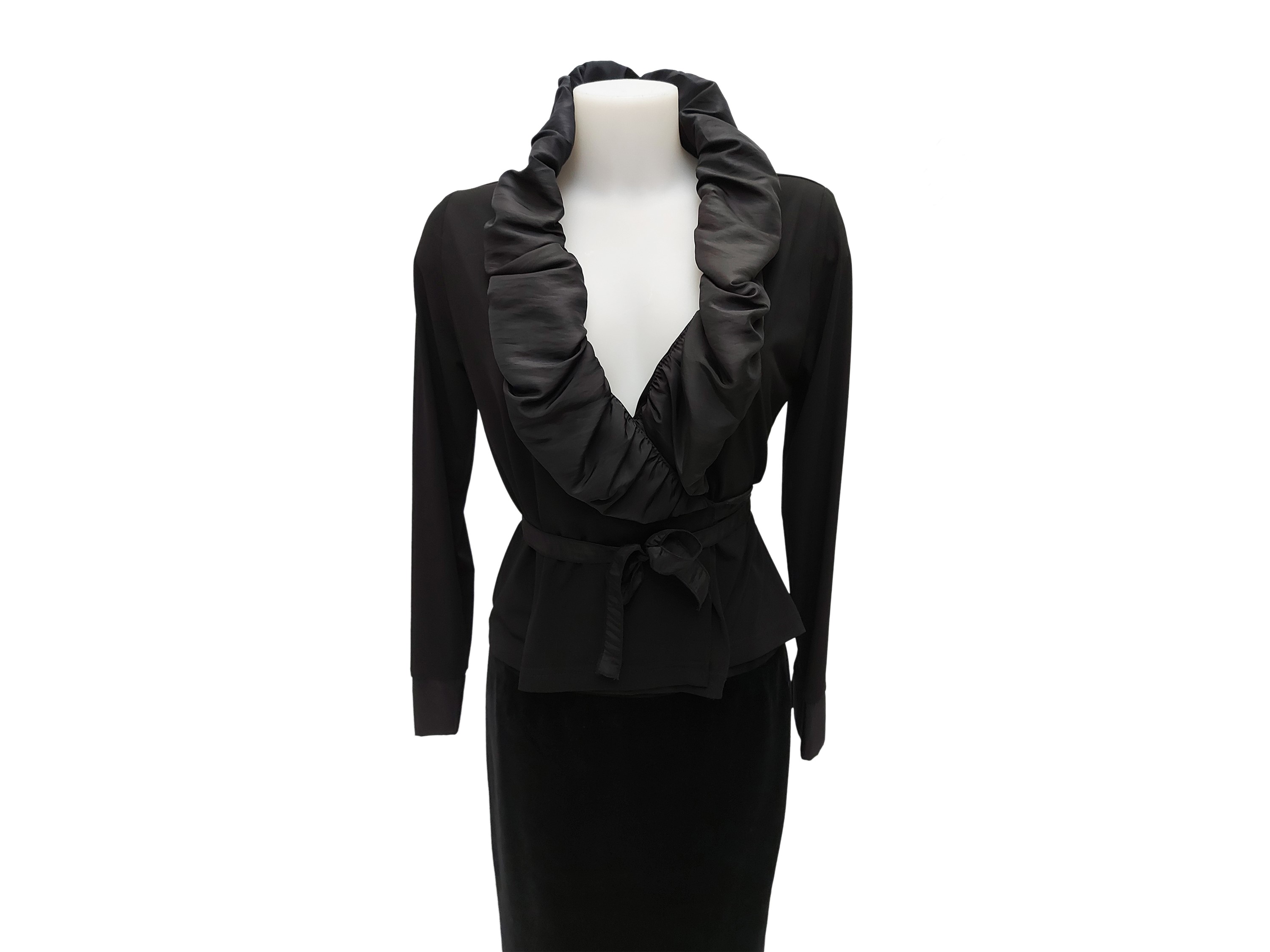 Due giacchine da sera nere