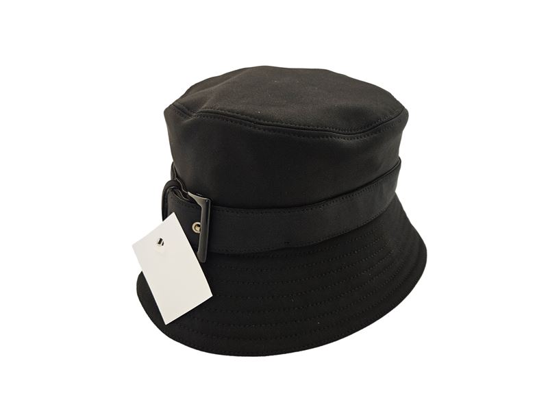 Prada - Cloche in Nylon Nero