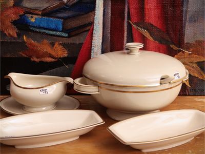 Servizio di Piatti in Porcellana Avorio, Rosenthal