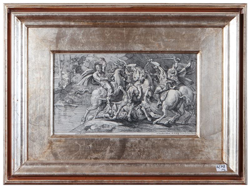Nicolò Billy - Scene di Battaglie Dell'antica Roma - da Giulio Romano