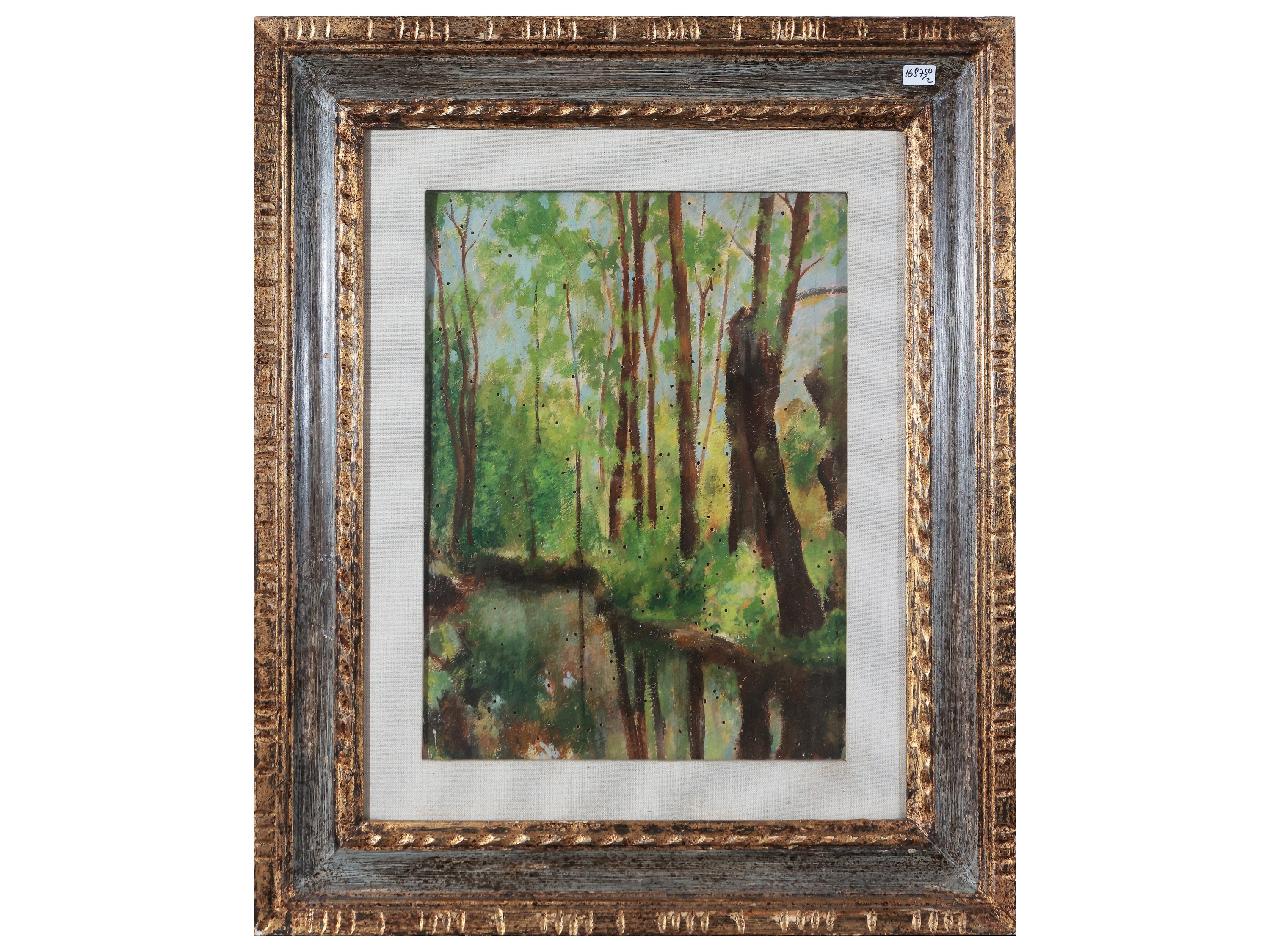 Vaso di Fiori - Paesaggio Boschivo