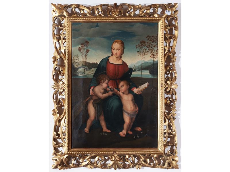 Madonna con Bambino e San Giovannino Detta "del Cardellino" - da Raffaello Sanzio