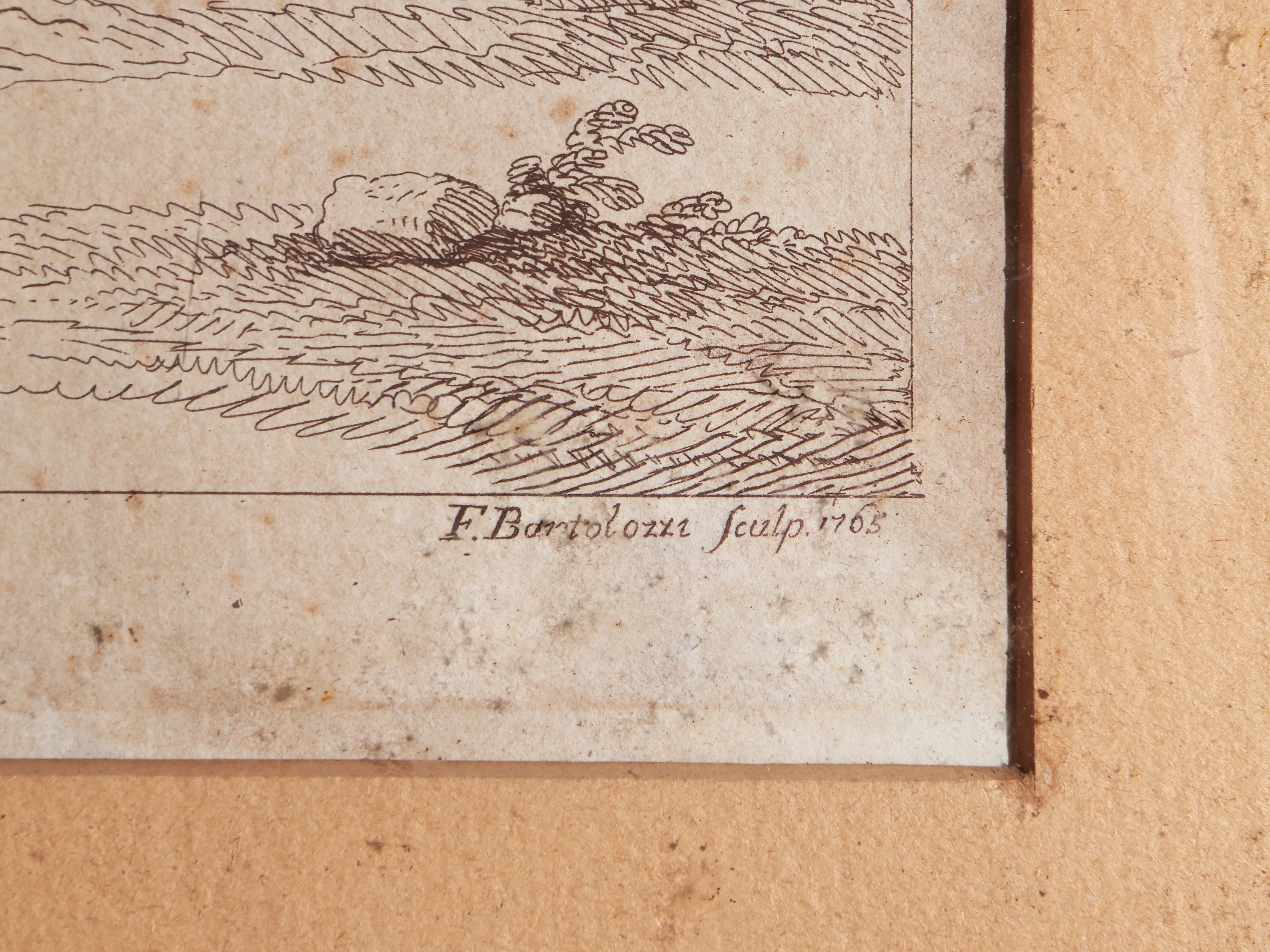 Francesco Bartolozzi - Lacoonte e i Figli Strangolati da Due Serpenti