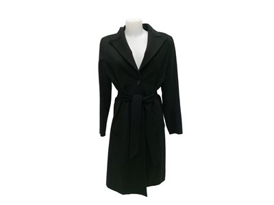 Max Mara - Cappotto in Lana Nera