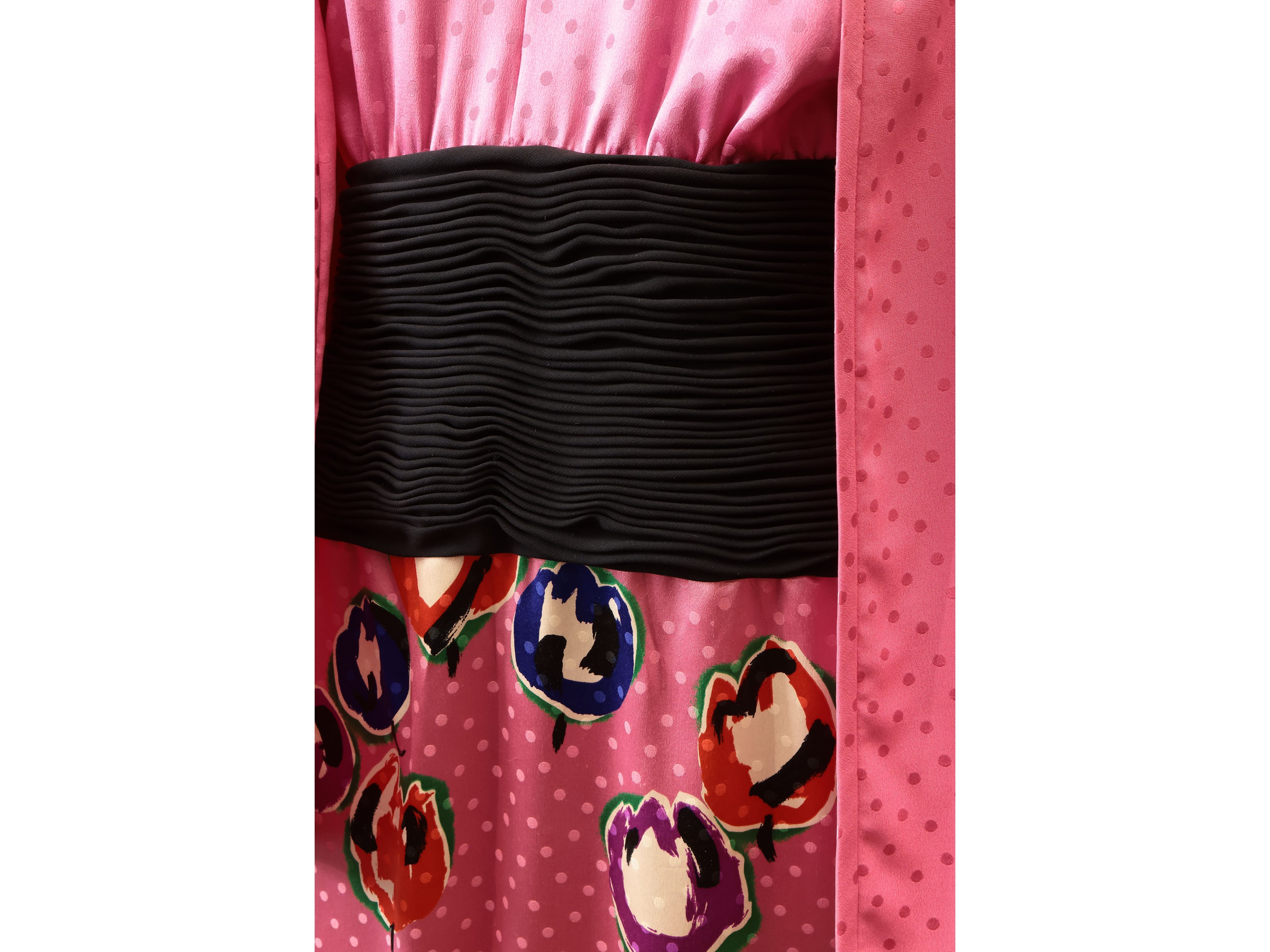 Night Valentino - Completo in seta rosa