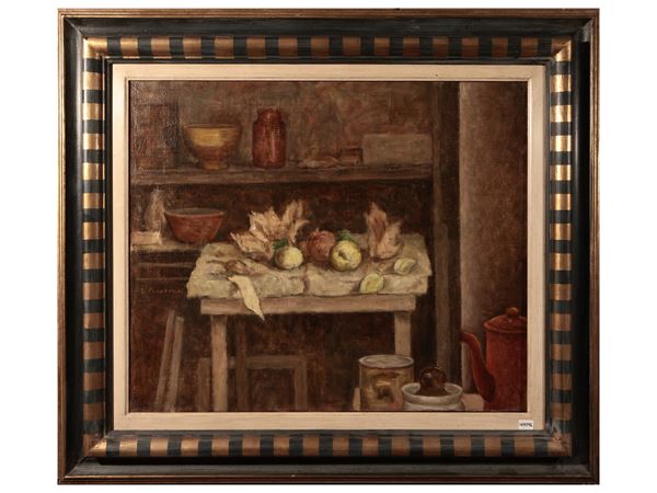 Still life in an interior