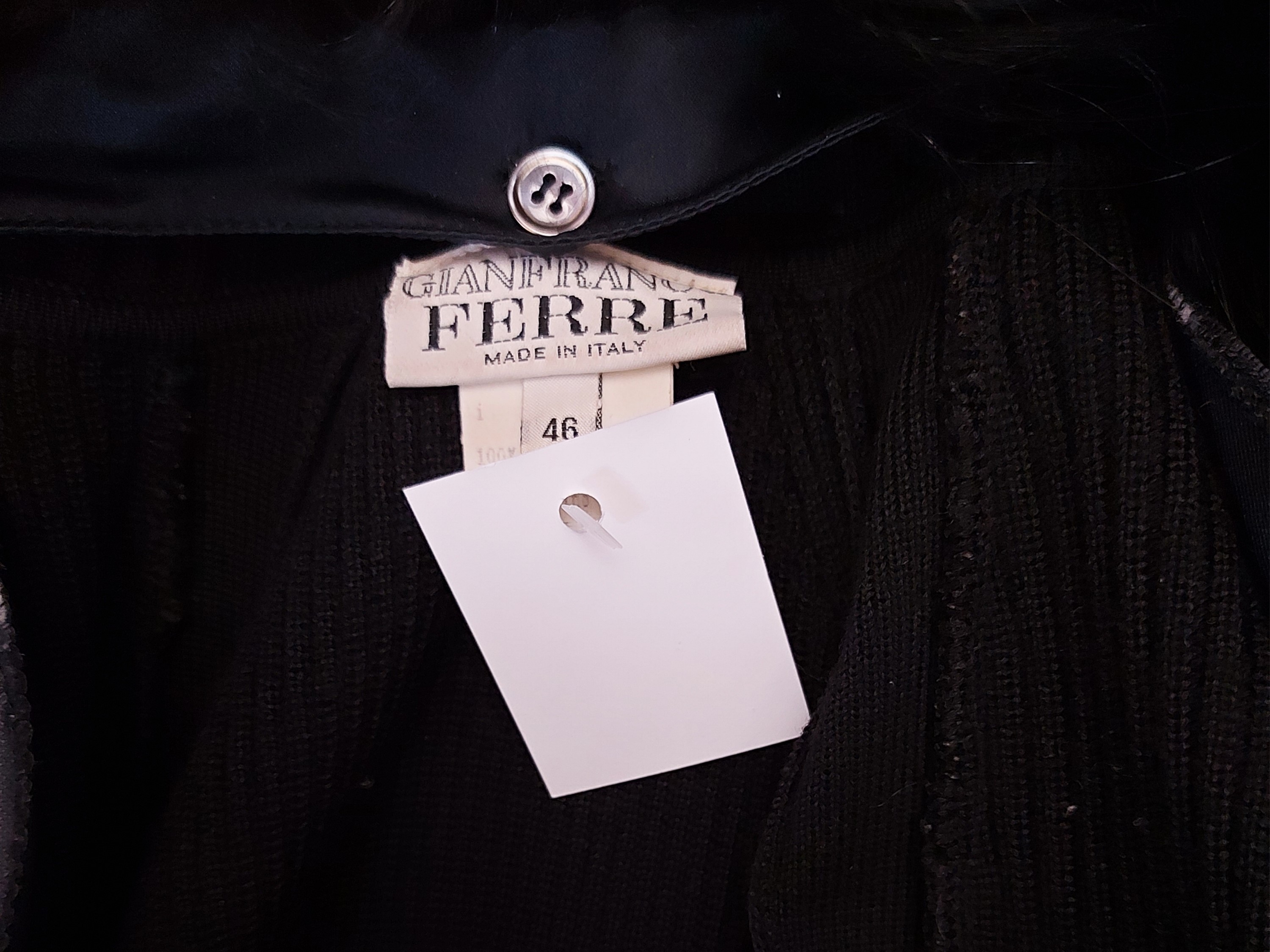 Gianfranco Ferré - Cardigan in Lana Nero