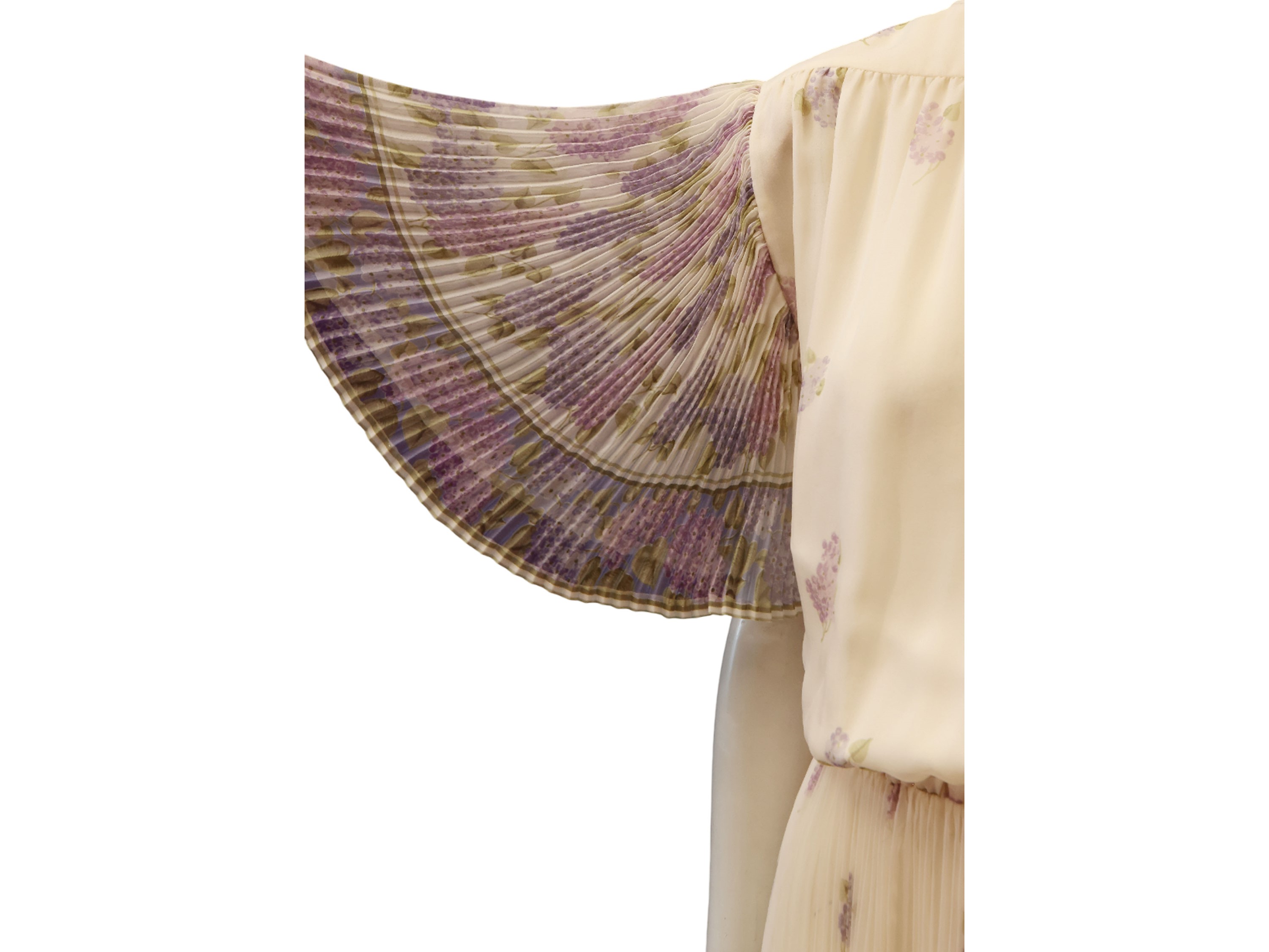 Valentino - Abito lungo in voile di seta