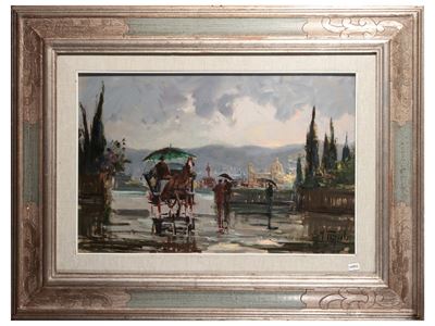 Carrozza in Piazzale Michelangelo
