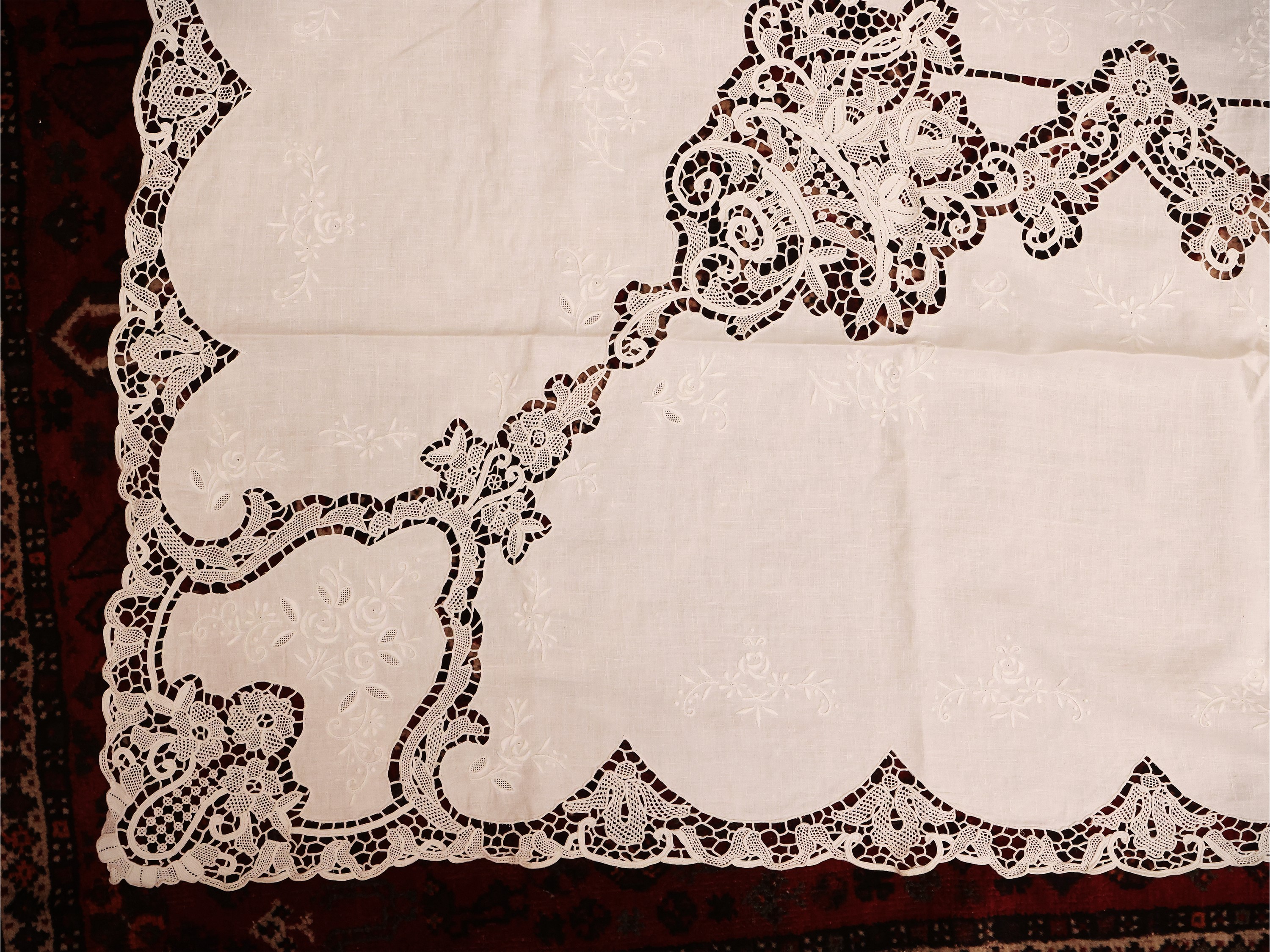 Tovaglia in Lino Bianco