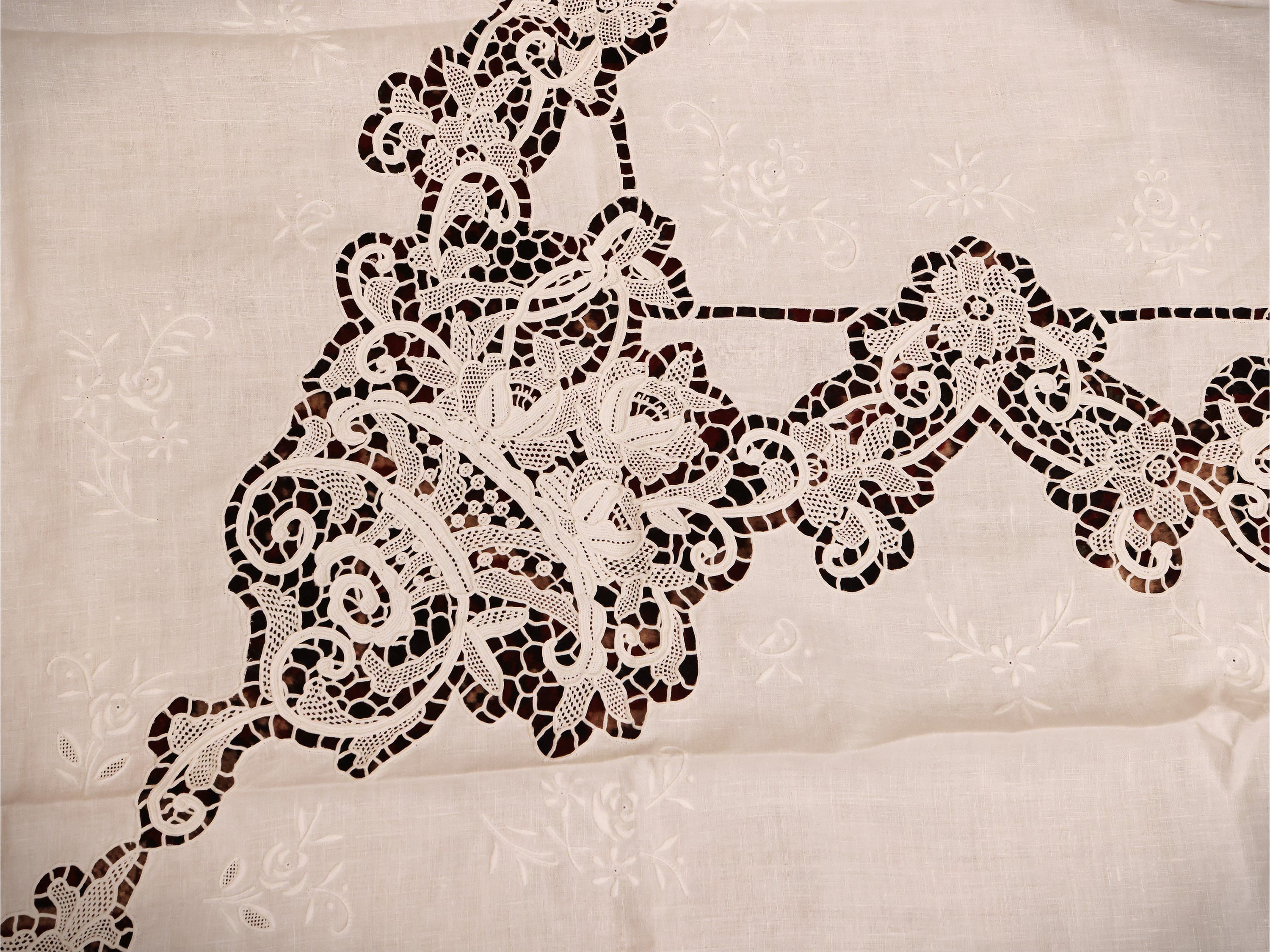 Tovaglia in Lino Bianco
