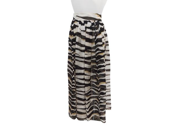 Valentino - Complete Midi skirt and animal fantasy trousers