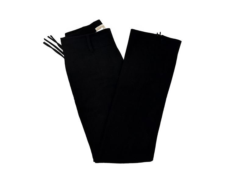 Valentino - Pantaloni in Lana Neri