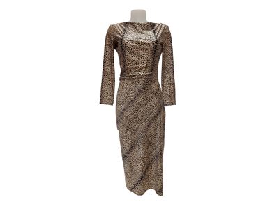 Roberto Cavalli - Abito in Viscosa Animalier