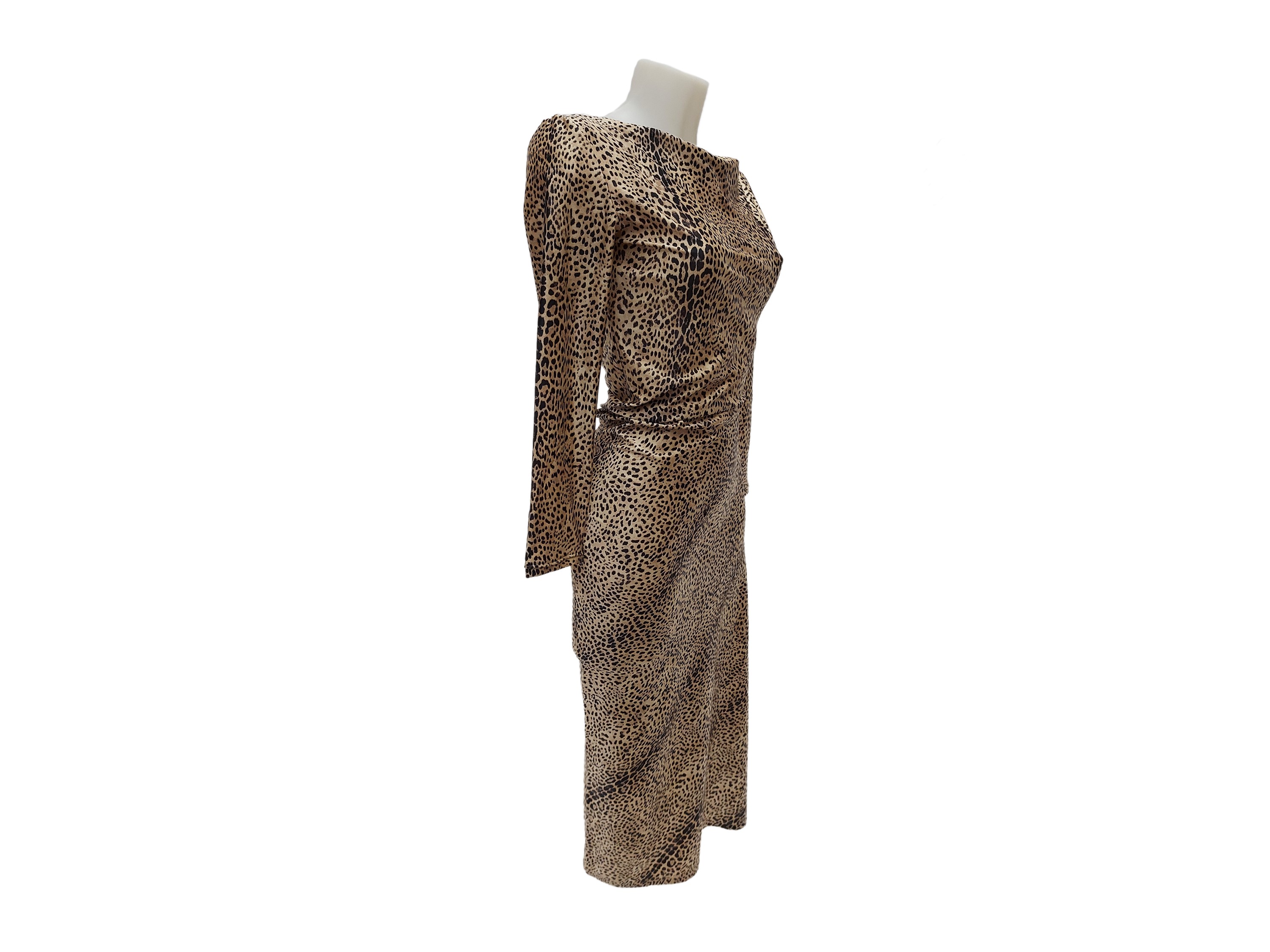 Roberto Cavalli - Abito in Viscosa Animalier
