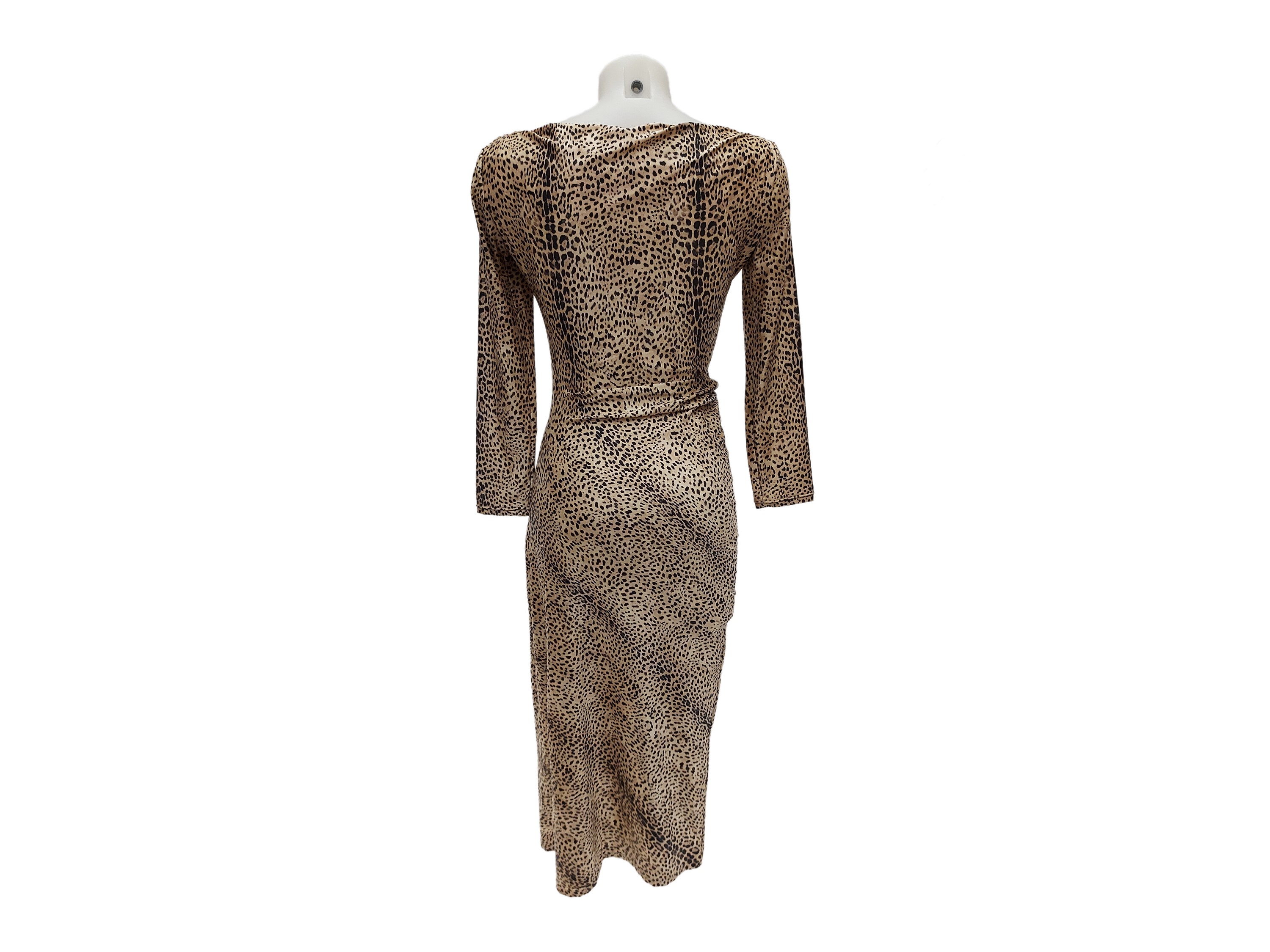 Roberto Cavalli - Abito in Viscosa Animalier