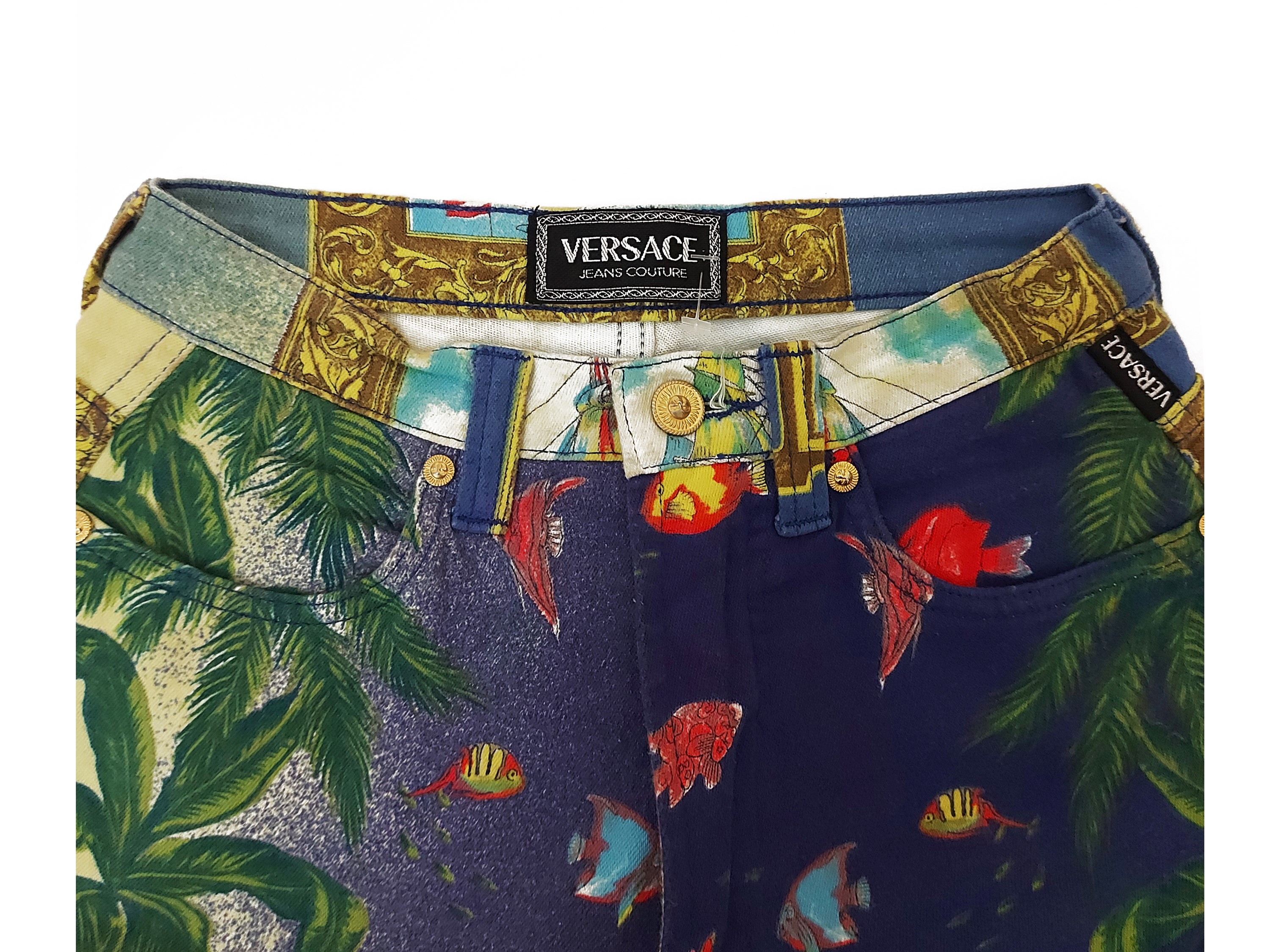 Versace Jeans Couture- Jeans Fantasia Oceano