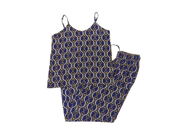 Gucci - Complete pants and top in silk
