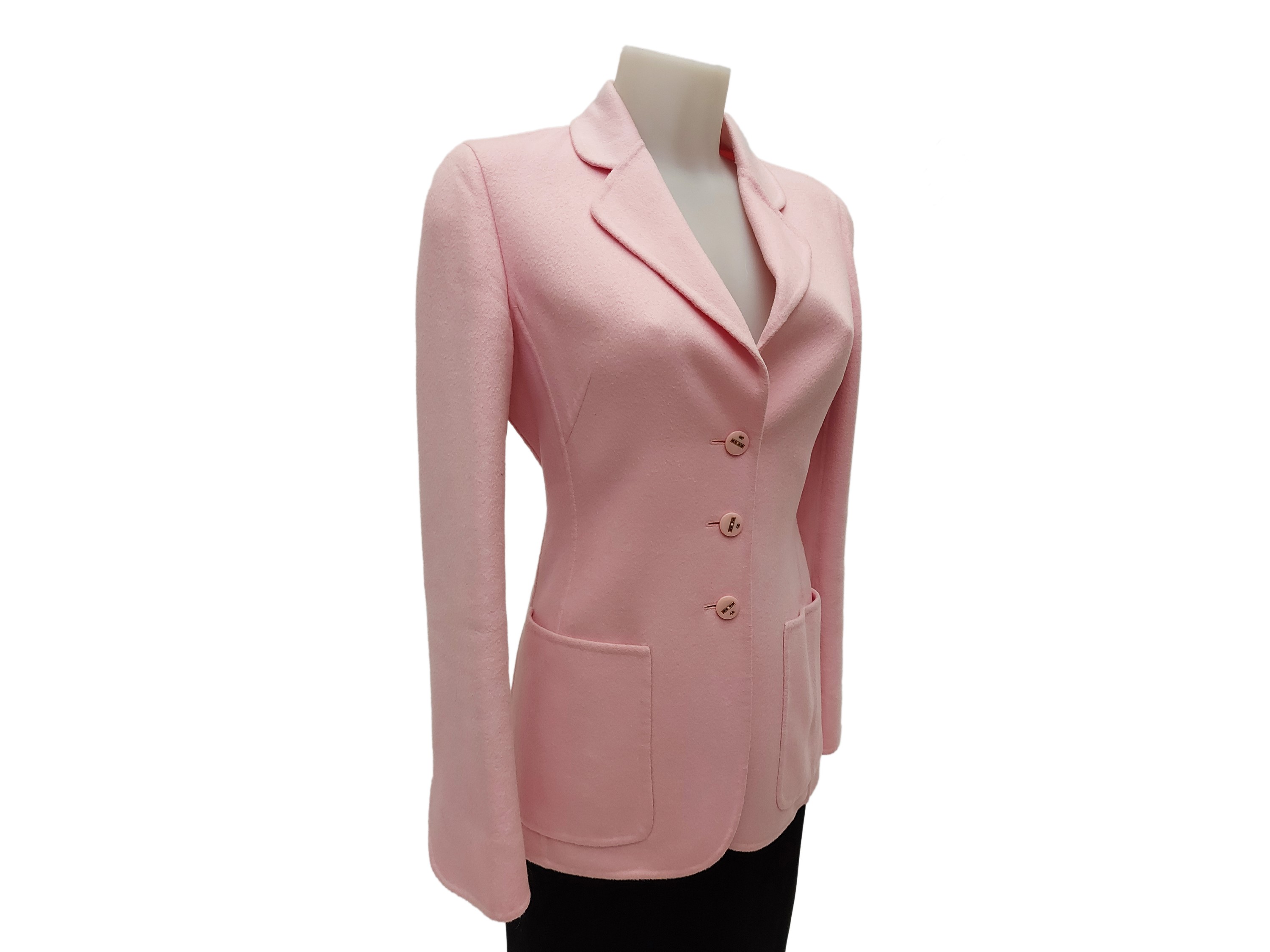 Escada - Giacca in cashmere rosa