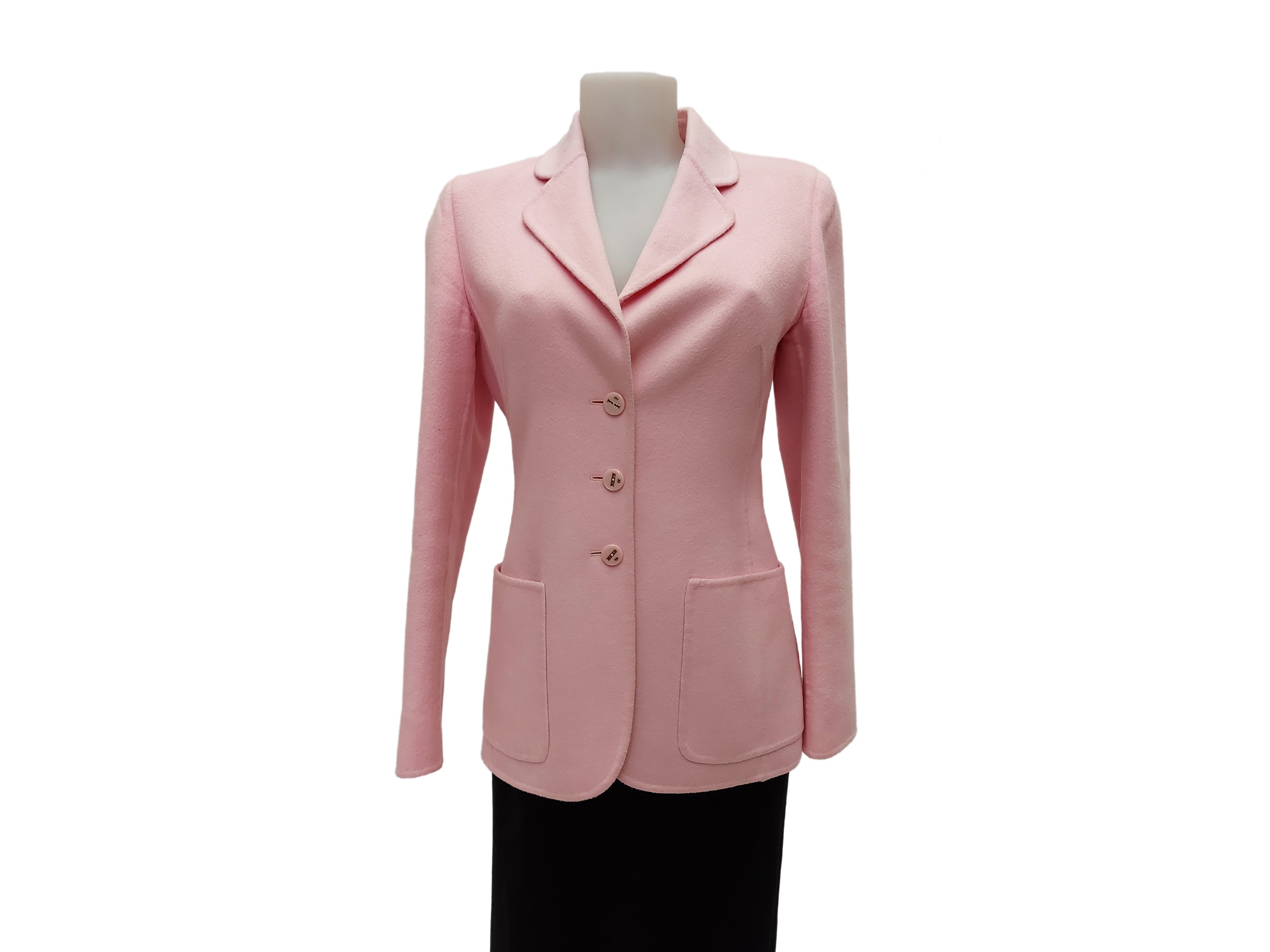 Escada - Giacca in cashmere rosa